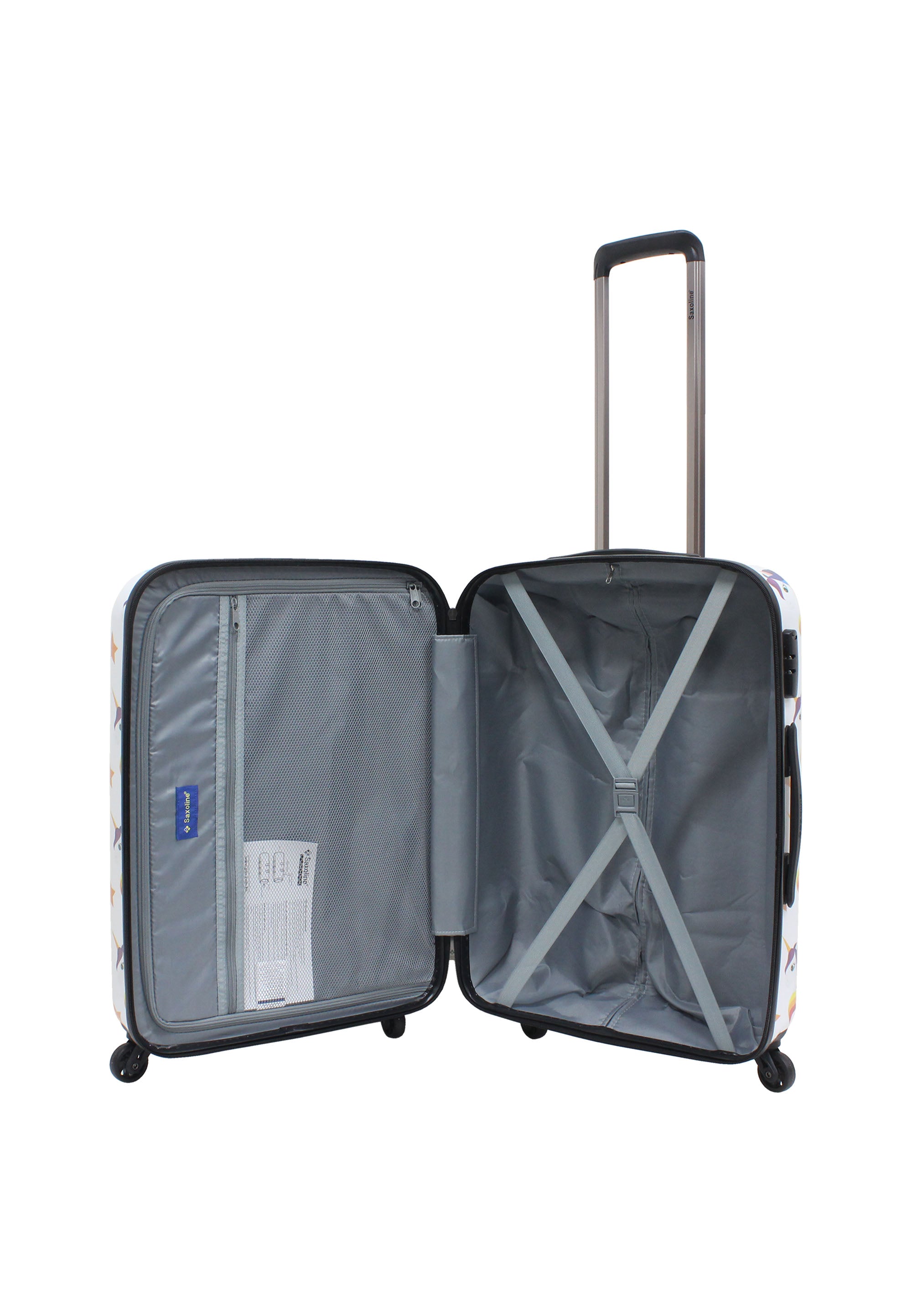 Saxoline - Hartschalenkoffer / Trolley / Reisekoffer - 67 cm - (Medium)