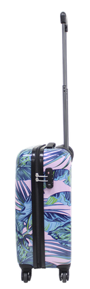 Boardgepäck Koffer Trolley Handgepäck Gr. S mit "Pink Jungle" Druck von Saxoline