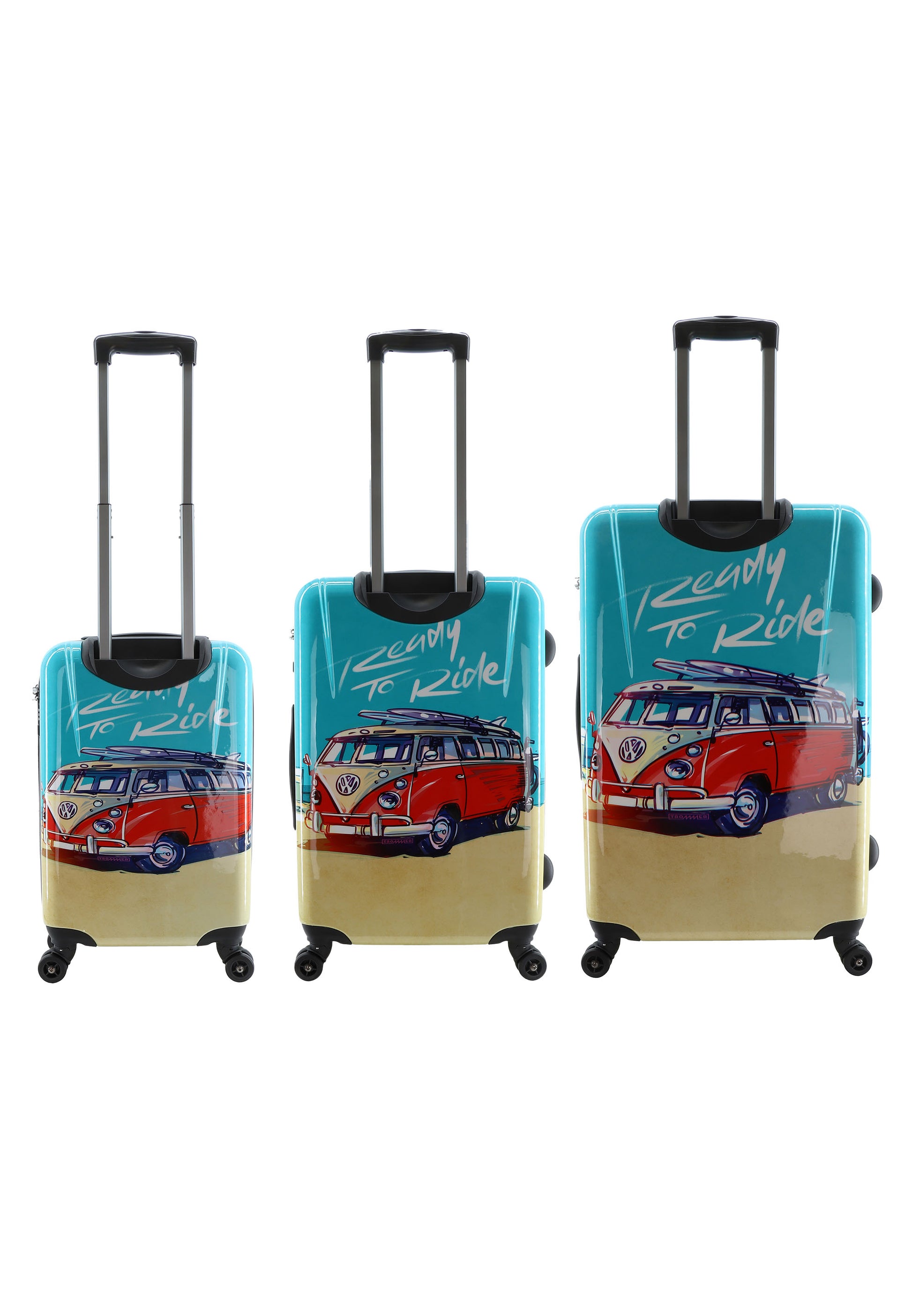 Volkswagen - Ready to Ride Hartschalen-Kofferset / Trolley-Set / Reisekofferset - (S/M/L)