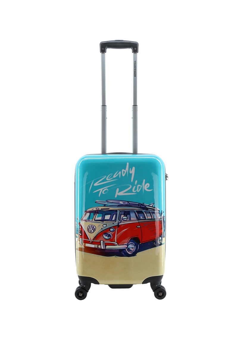 Volkswagen Ready to Ride Bulli dreiteiliges Trolley Kofferset S/M/L