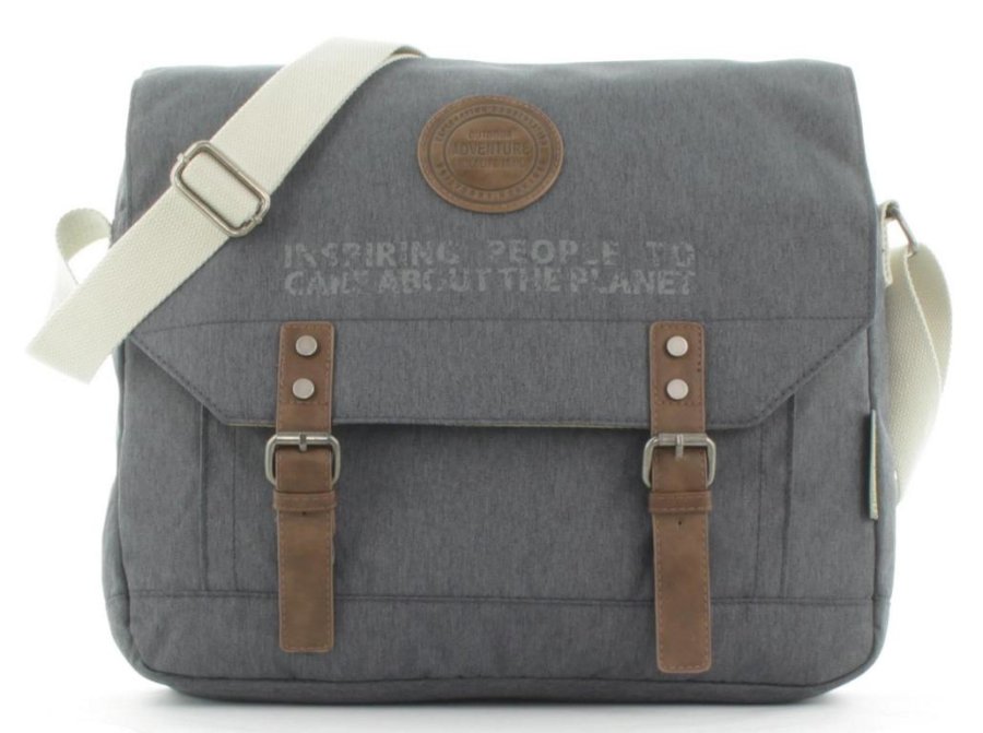 National Geographic Society Laptoptasche 13,5 L Anthrazit – Produktansicht 1