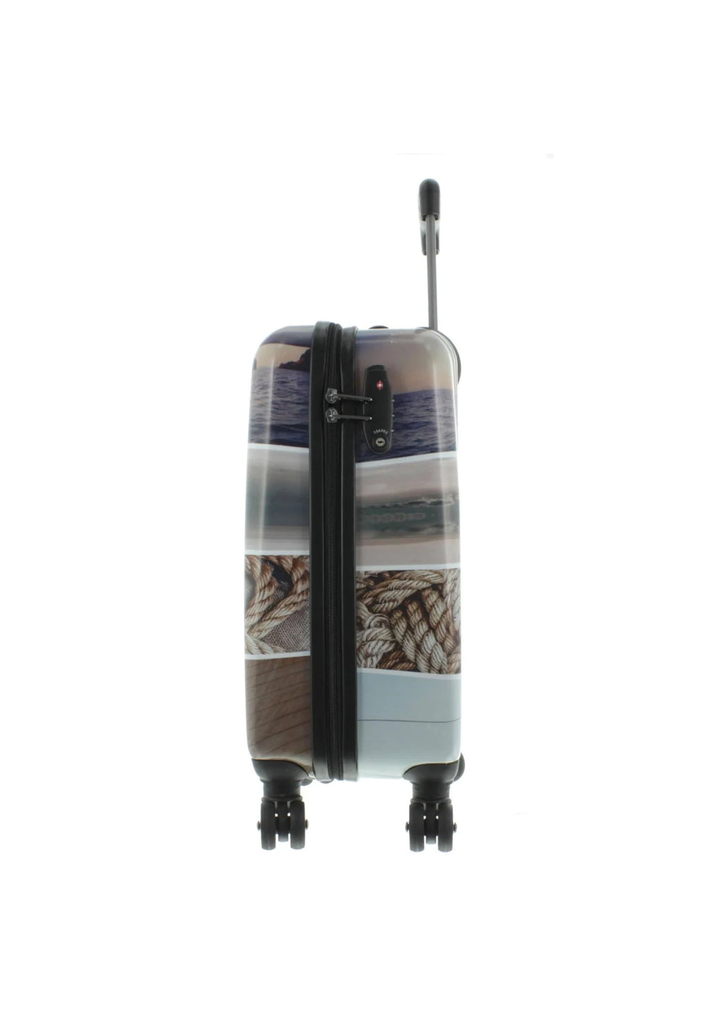 Saxoline Blue Sailing Hartschalenkoffer 55 cm mit Sailing-Motiv – Produktansicht 3