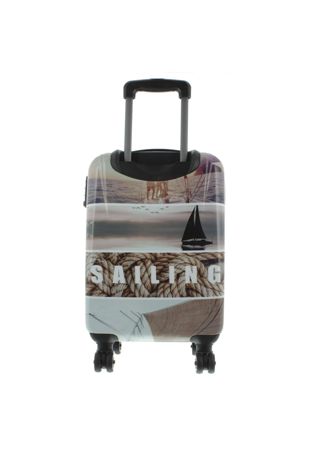 Saxoline Blue Sailing Hartschalenkoffer 55 cm mit Sailing-Motiv – Produktansicht 5
