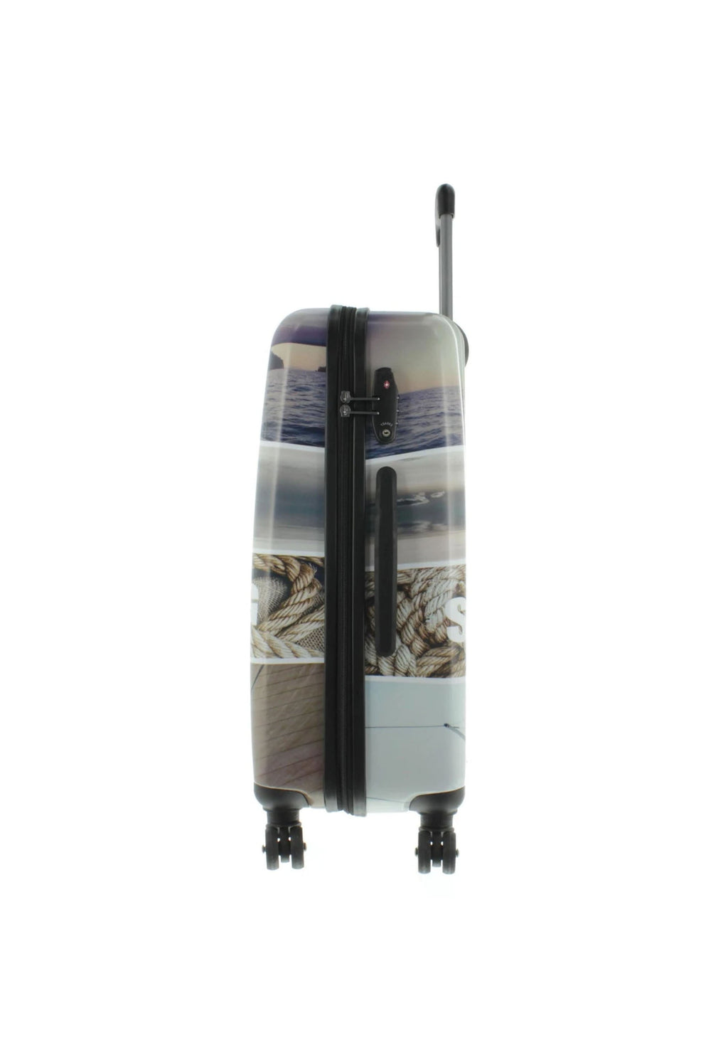 Saxoline Blue Sailing Hartschalenkoffer 67 cm mit Sailing-Motiv – Produktansicht 3