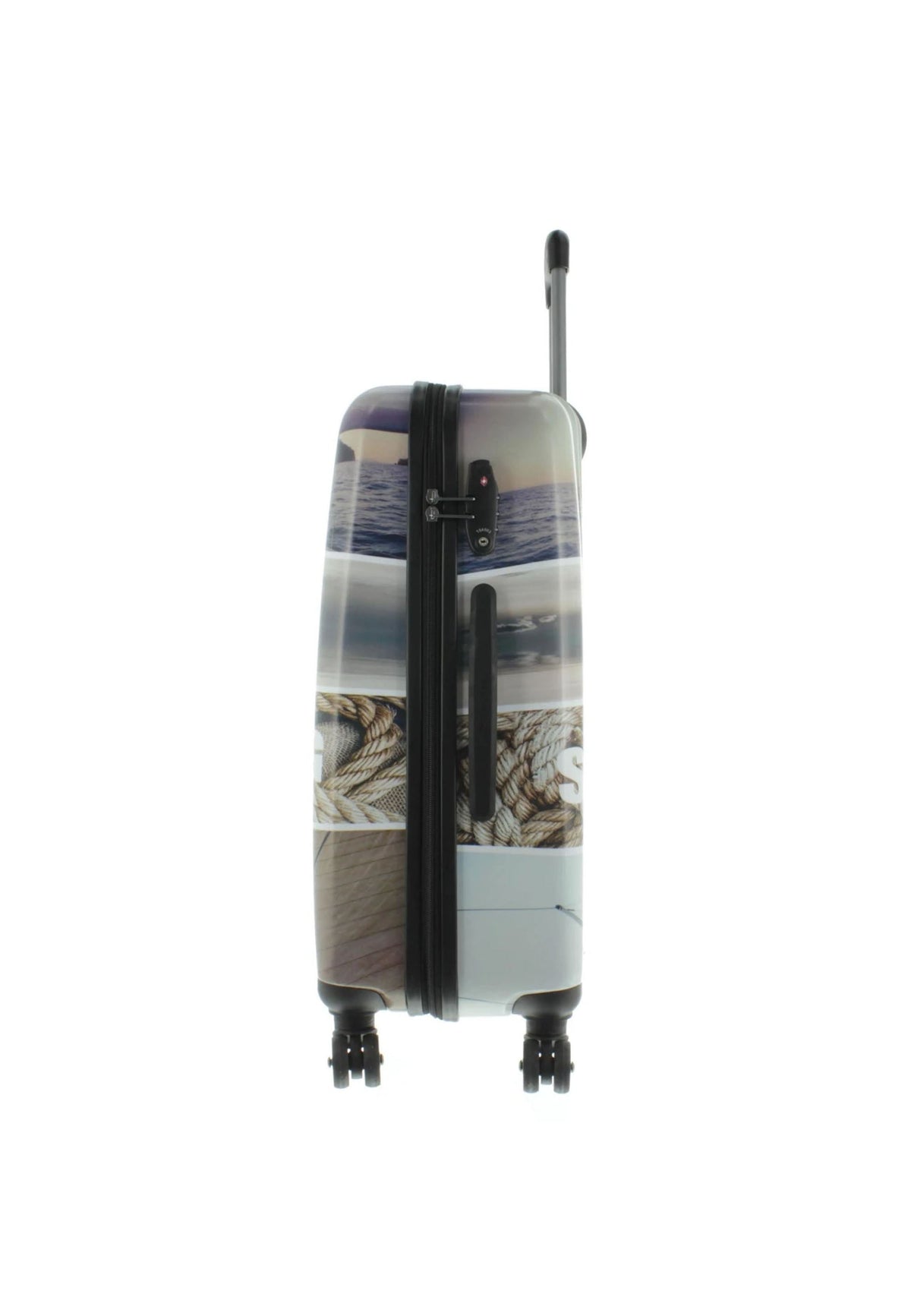 Saxoline Blue Sailing Hartschalenkoffer 67 cm mit Sailing-Motiv – Produktansicht 3