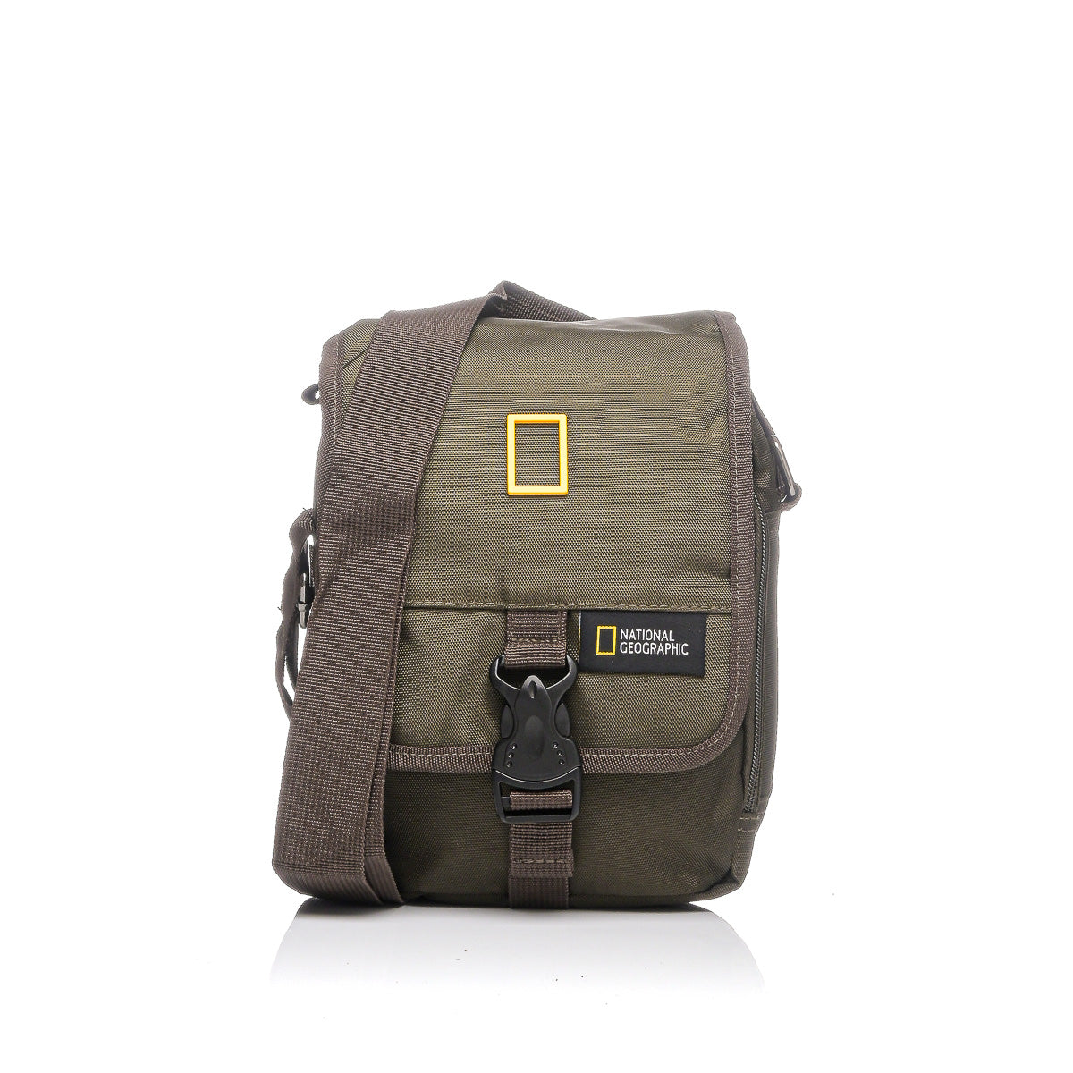 National Geographic - Recovery Schultertasche / Umhängetasche mit Klappe - 4L - Khaki