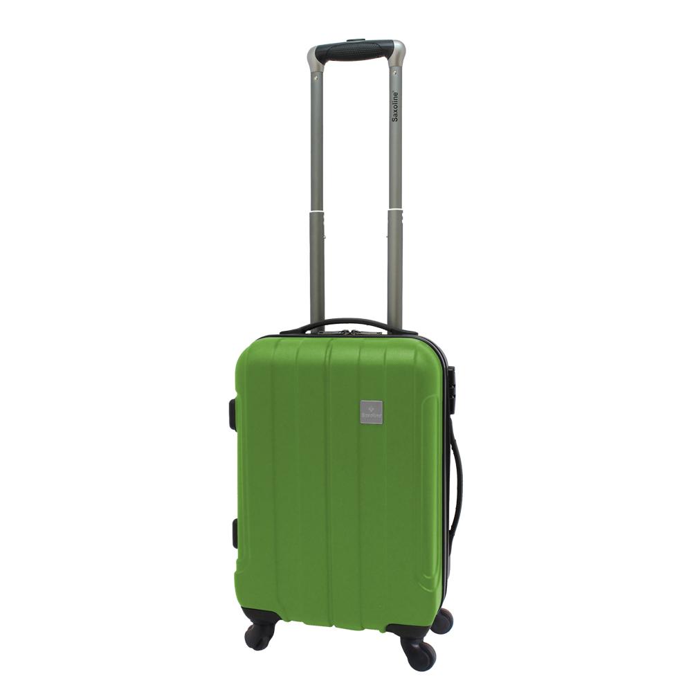 Saxoline Koffer Matrix ABS Trolley Handgepäckkoffer Größe S Farbe Grün