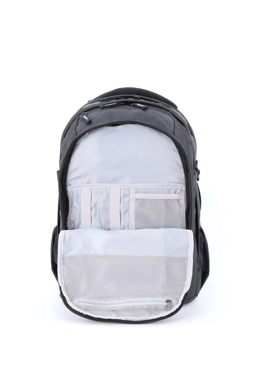 2be Rucksack / Schulrucksack - Schwarz mit Druck