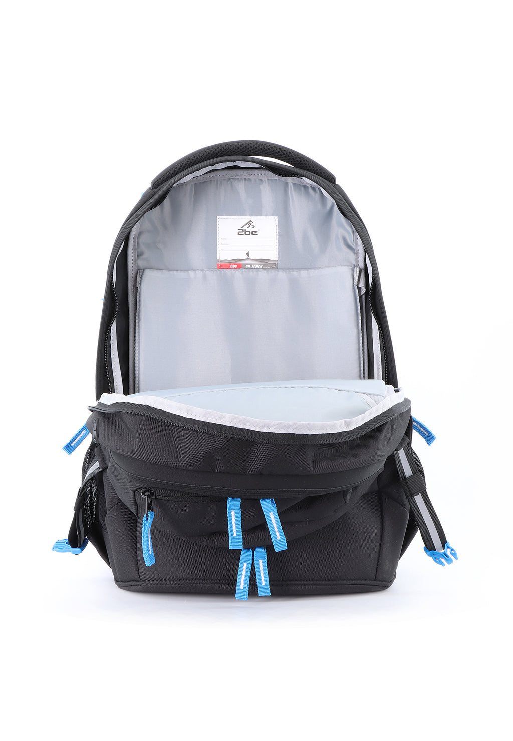 2be Rucksack / Schulrucksack - Schwarz