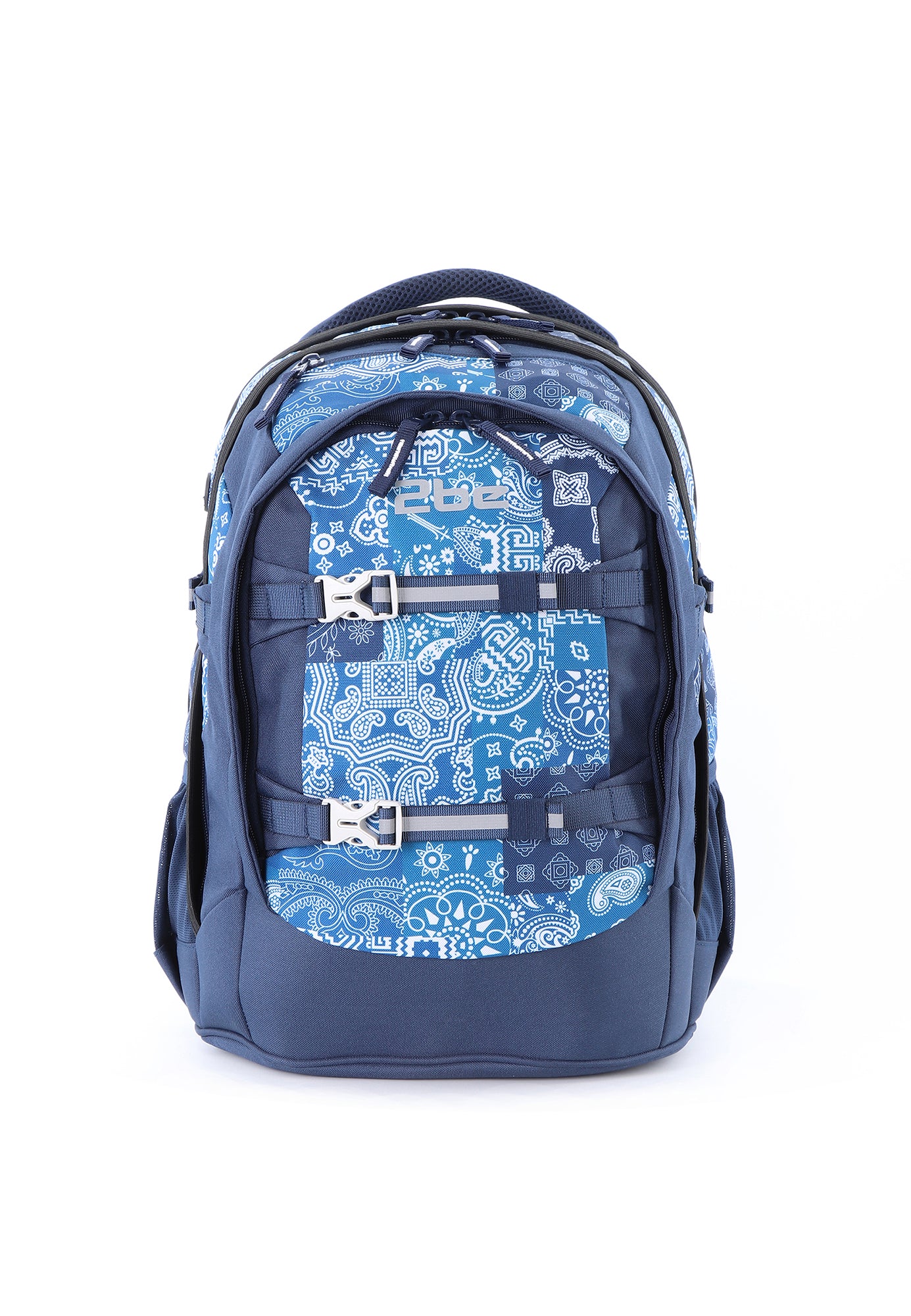 2be Ergonomischer Schulrucksack | Blaues Bandana