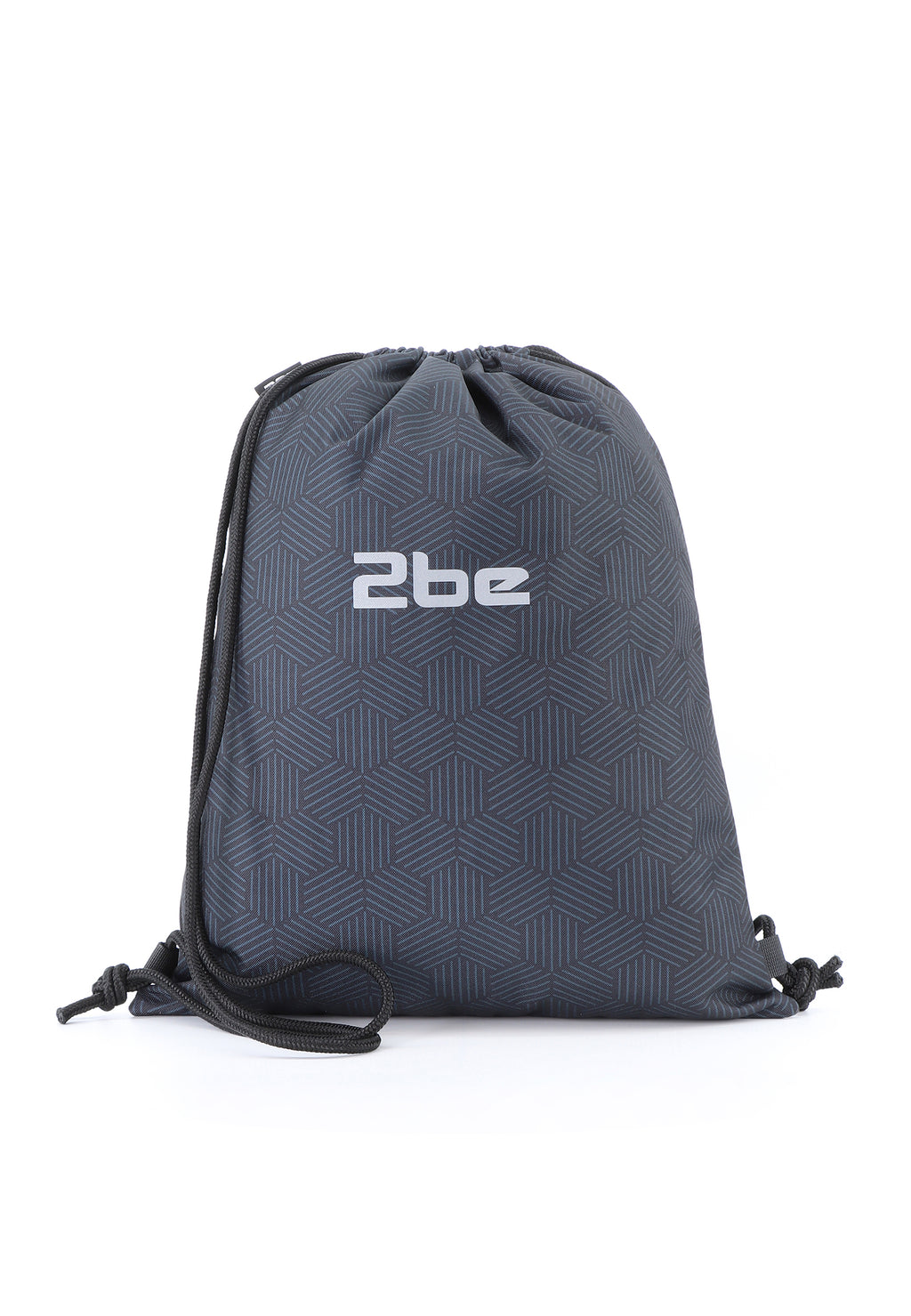 2be Sportbeutel Turnbeutel Gym Bag Kordelzug | Grau Bedruckt