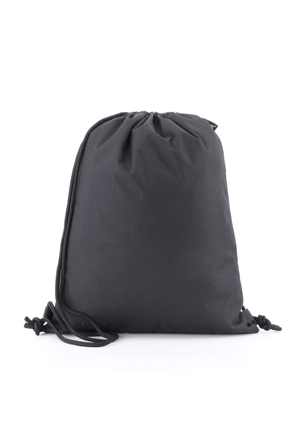 2be Sportbeutel / Turnbeutel / Kordelzugtasche - Schwarz mit Druck