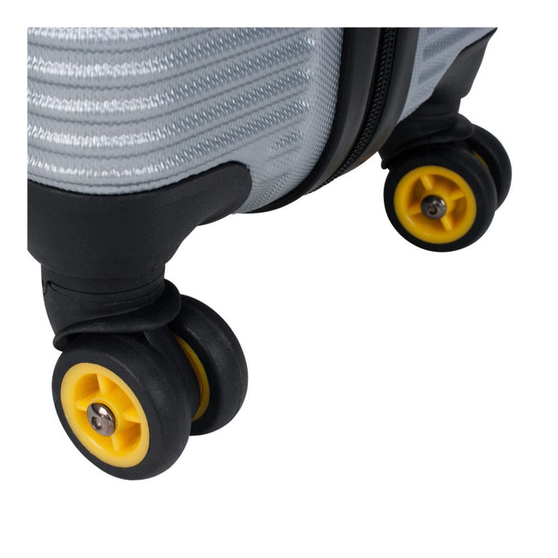 National Geographic Hartschalenkoffer Abroad Silber Trolley Gr.L