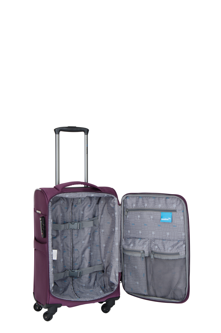 Erweiterbares Saxoline Blue Weichgepaeck Luggage 4U