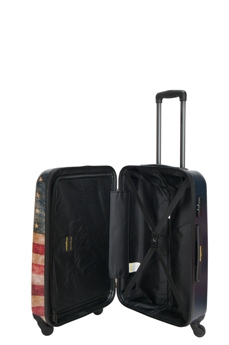 Harde valies van het merk Goodyear