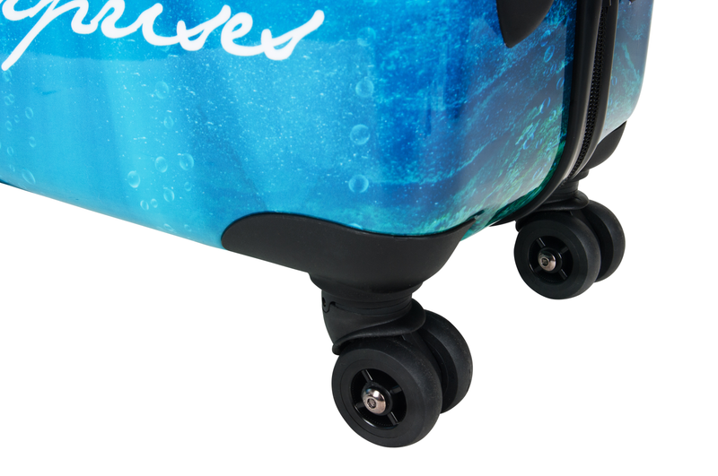 Saxoline Blue Island koffer mit Motiv