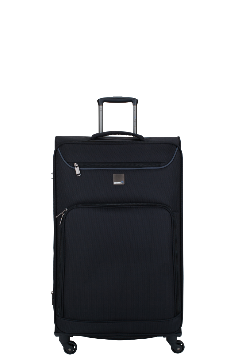 Saxoline Blue Alpine driedelig trolley kofferset zwart Luggage4U