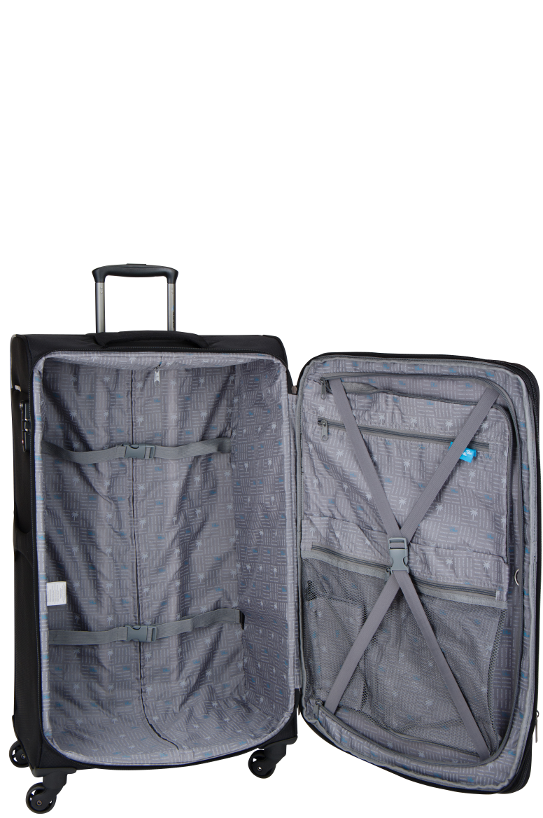 Saxoline Blue - Alpine Weichschalenkoffer / Trolley / Reisekoffer - 78 cm - (Large)