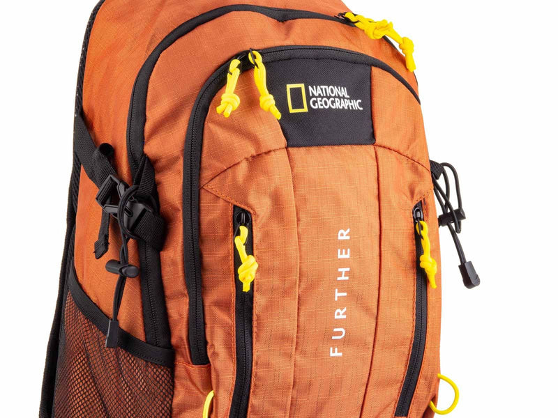 National Geographic Destination Outdoor Rucksack Orange mit RFID-Blocker