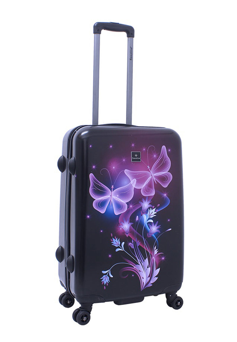 Hartschalenkoffer Schmetterling / Butterfly Trolley Gr. M von Saxoline