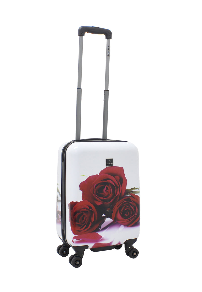 Reisekofferset Rosen Trolleyset mit Blumen 3er Kofferset von Saxoline