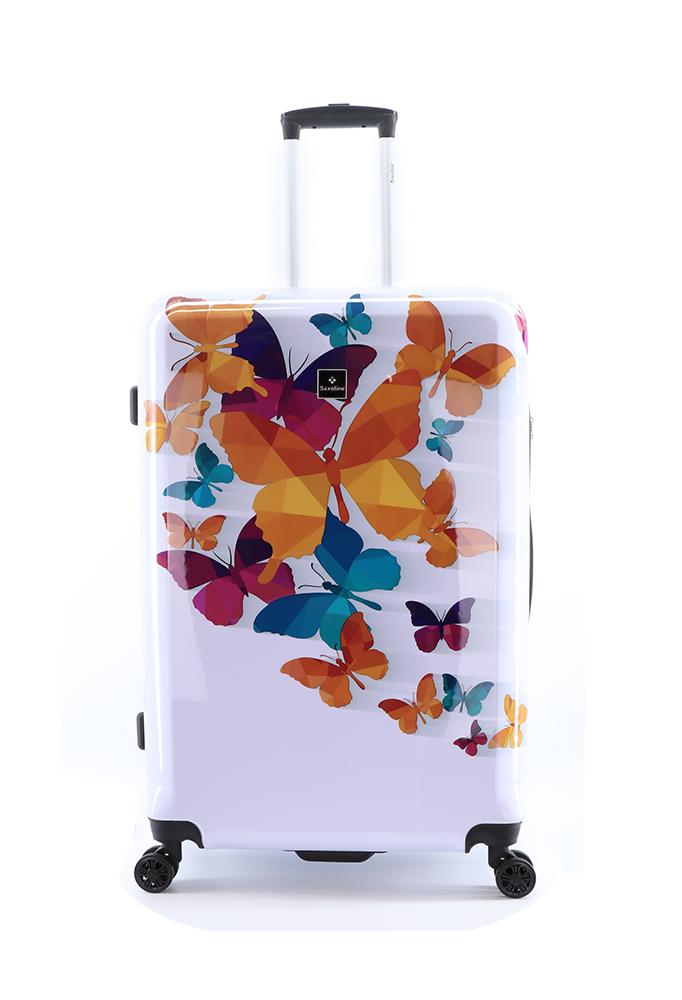 Saxoline koffer met Butterfly print