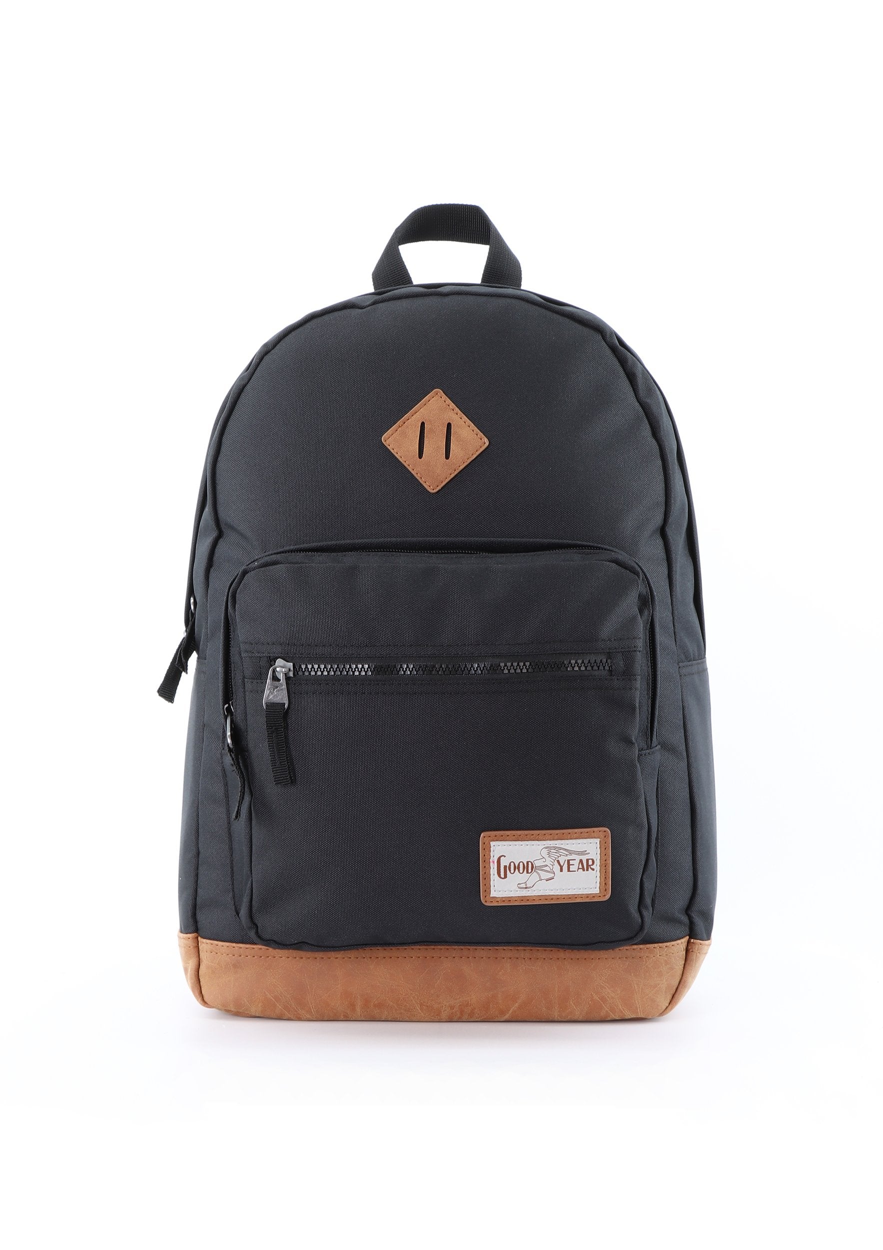 Sport und Freizeit Rucksack mit Laptopfach von Goodyear Farbe Schwarz