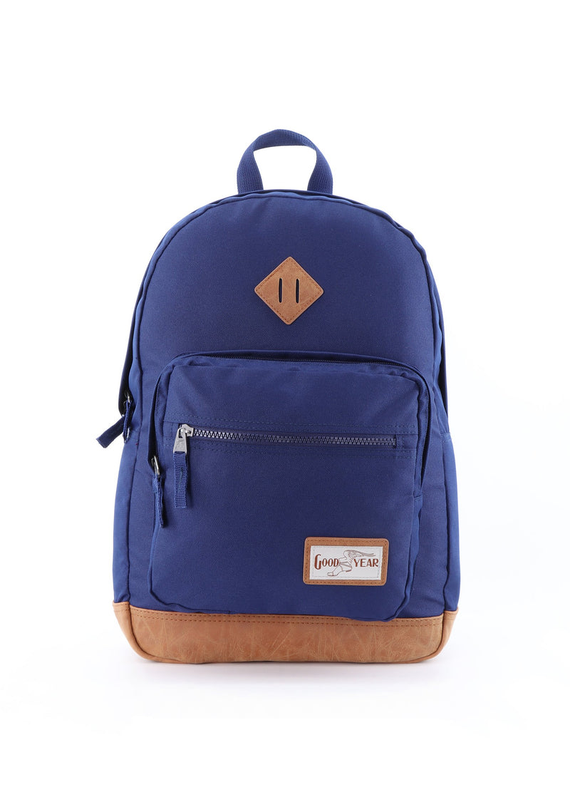 Sport und Freizeit Rucksack mit Laptopfach von Goodyear Farbe Navy Blau
