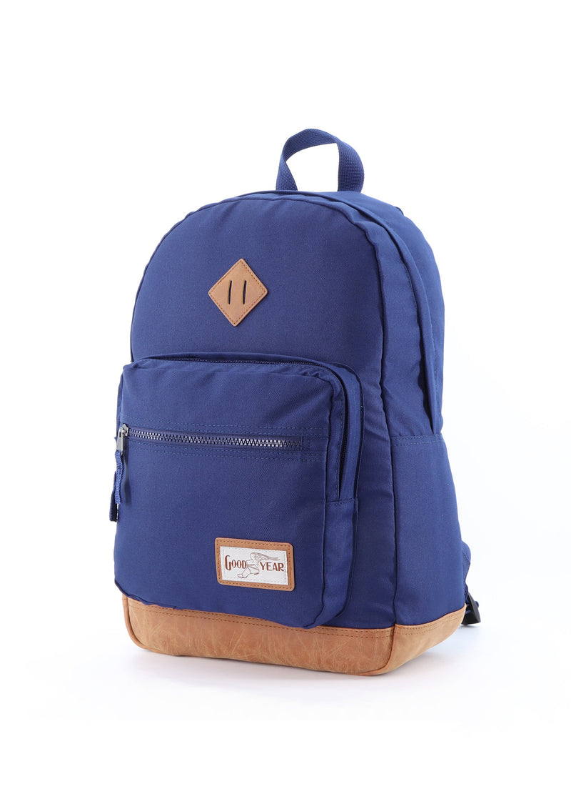 Sport und Freizeit Rucksack mit Laptopfach von Goodyear Farbe Navy Blau