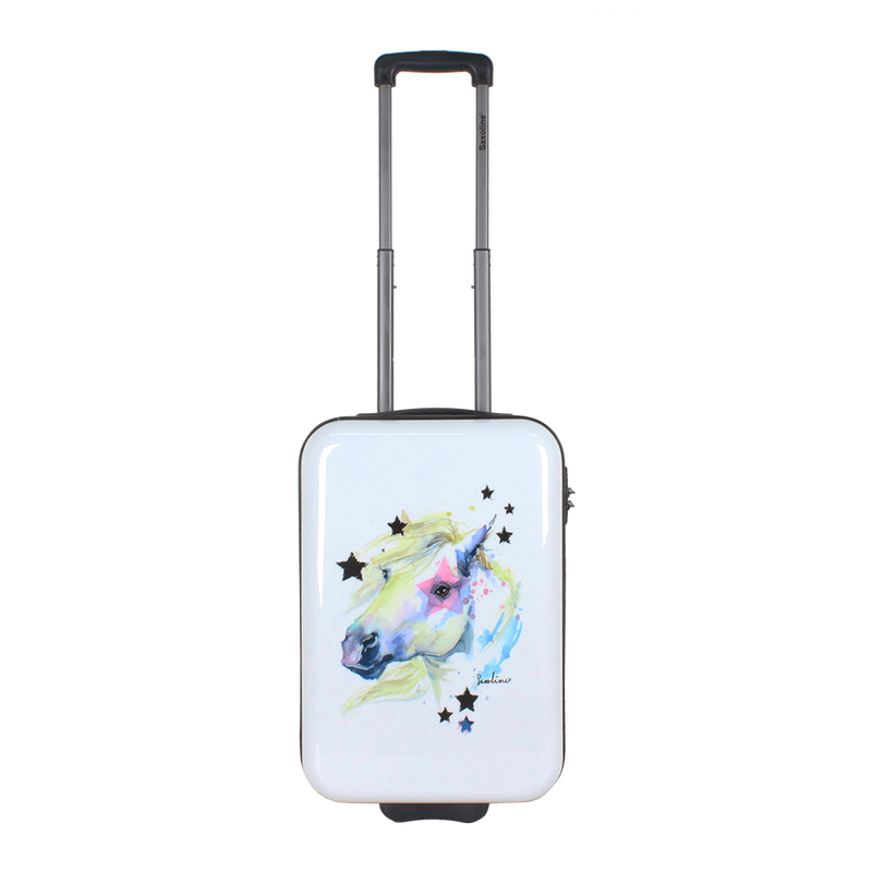 Saxoline handbagage met print paard