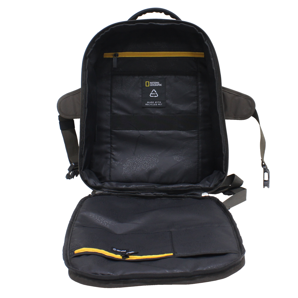 National Geographic - Recovery Rucksack / Laptop-Rucksack / Schulrucksack - 25L - Schwarz
