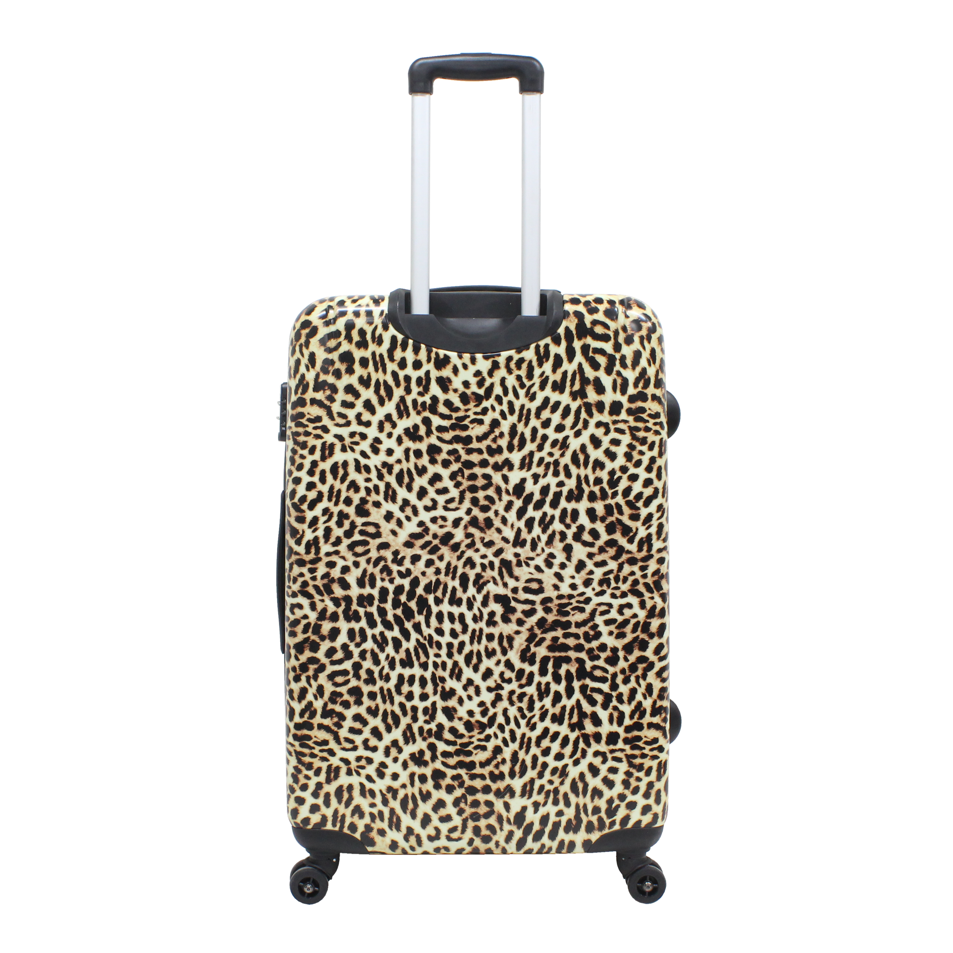 modieuze Saxoline koffer met leopard print
