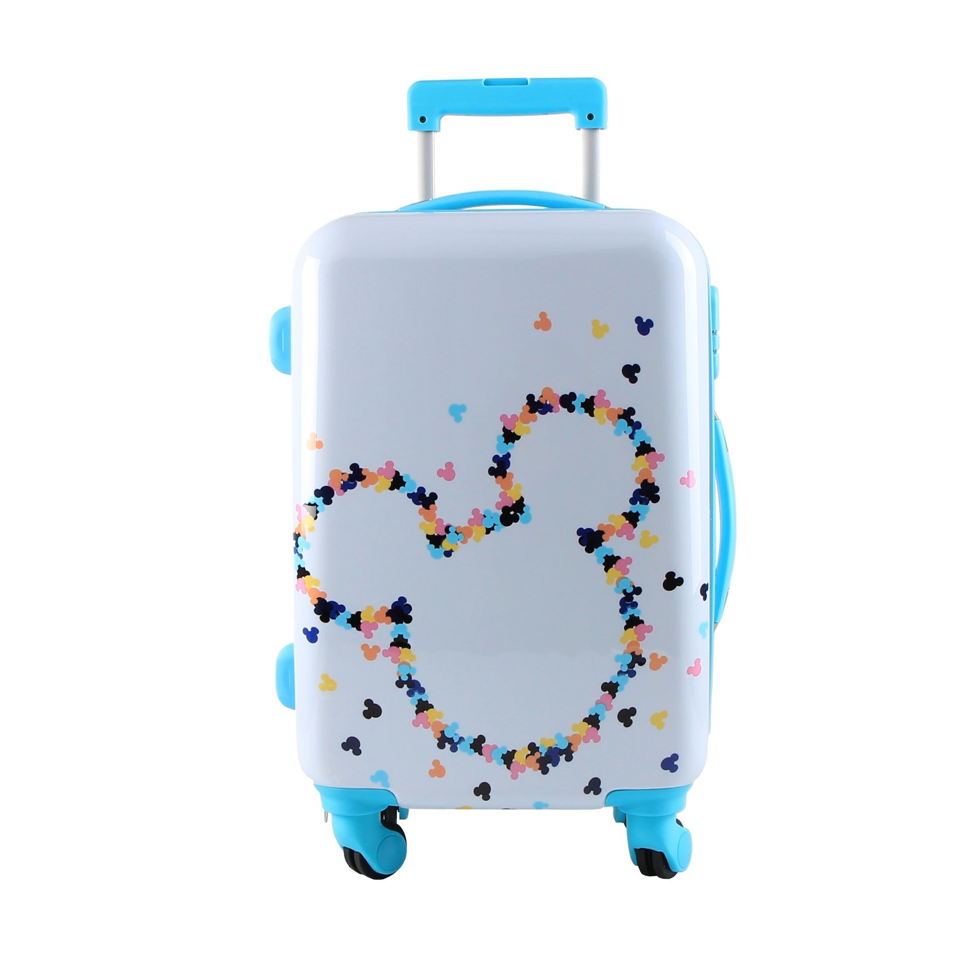 Disney Mickey Maus Kinderkoffer - Hartschalenkoffer / Trolley / Reisekoffer - 55cm - (Small)