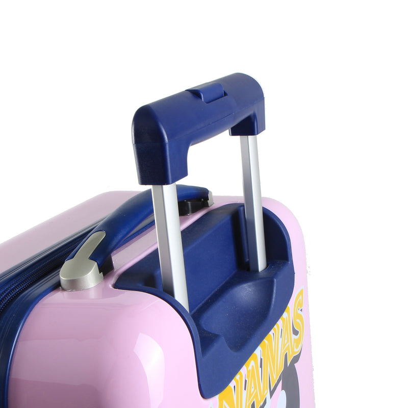 Kinderkoffer Minnie Bananas in der Farbe rosa Handgepäckkoffer Gr. S