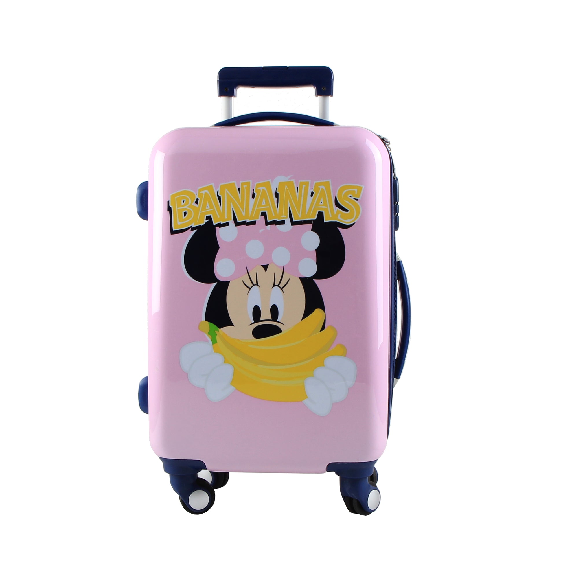 Disney Minni Maus "Bananas" Kinderkoffer - Hartschalenkoffer / Trolley / Reisekoffer - 55cm - (Small)