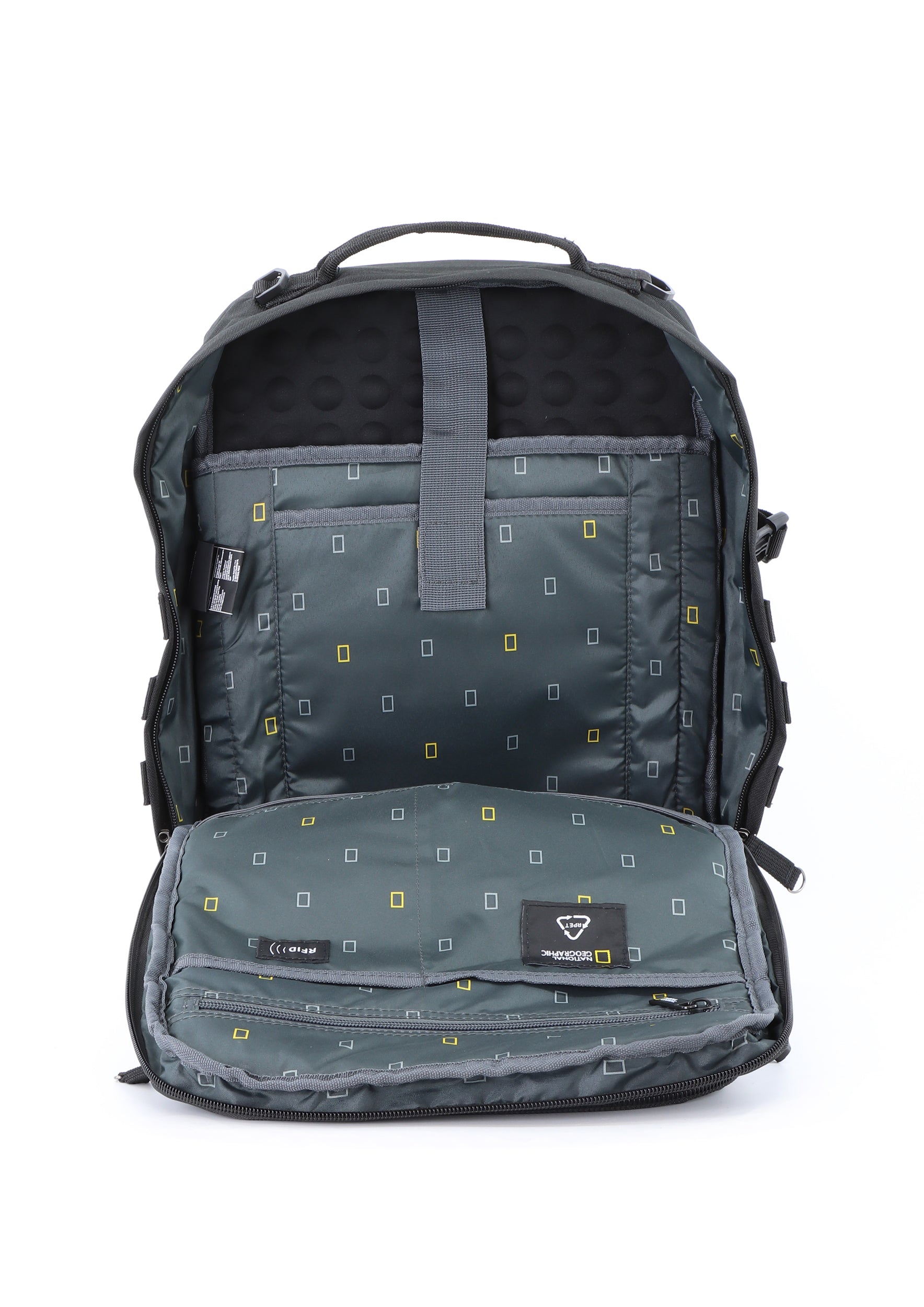 National Geographic - Rocket Rucksack / Laptop-Rucksack / Outdoor-Rucksack - 20L - Schwarz