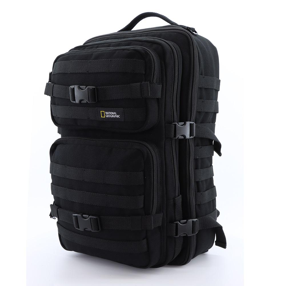 Nat Geo Outdoor-Rucksack Rocket Schwarz Gr. L aus RPET Nachhaltig