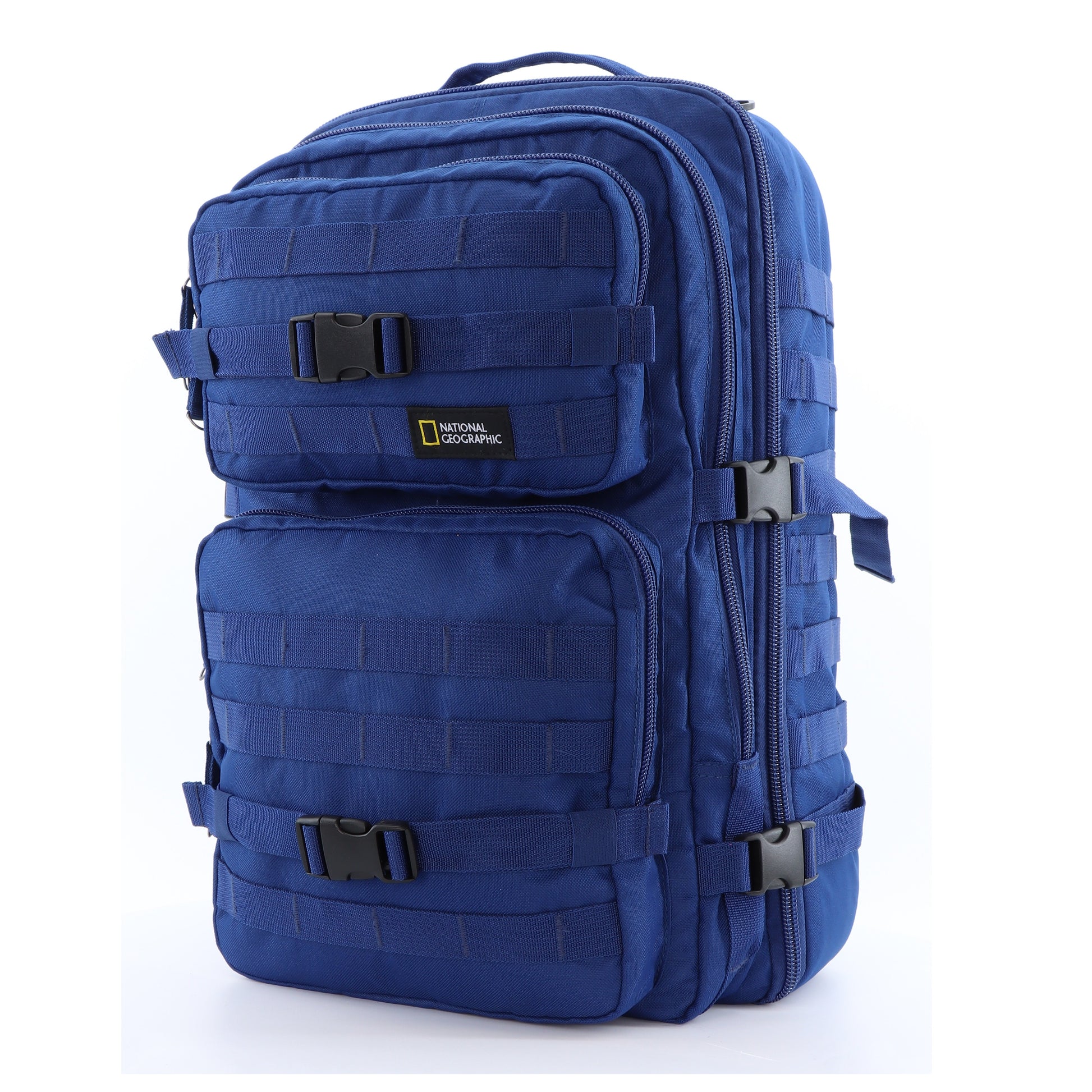 Nat Geo Outdoor-Rucksack Rocket Blau Gr. L aus RPET Nachhaltig