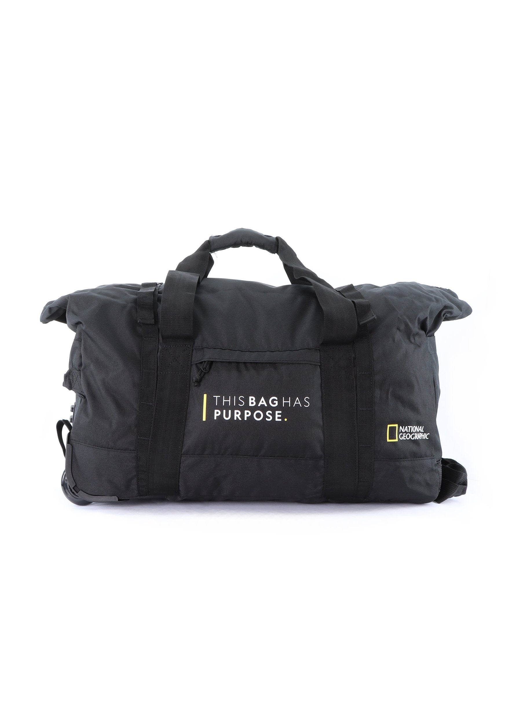 Nat Geo Rollentasche Pathway Trollytasche falbare Reisetasche Schwarz Gr. S