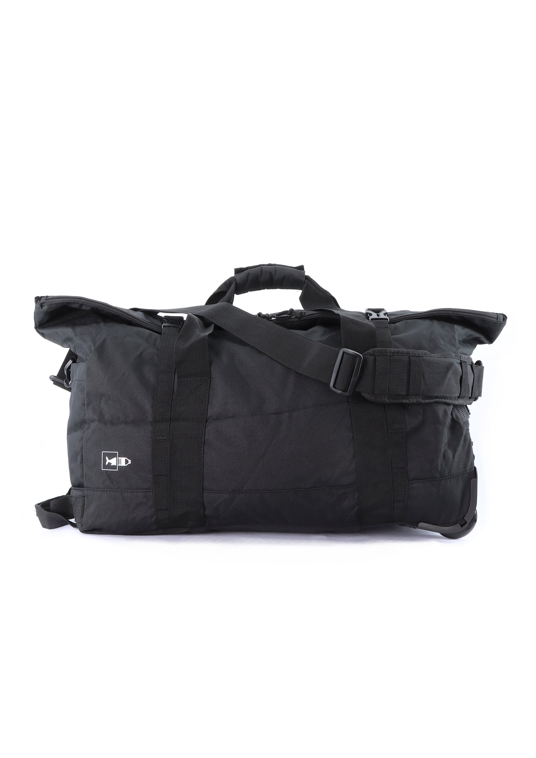 National Geographic - Pathway Rollentasche / Trollytasche / Reisetasche mit Rollen - 48L - Schwarz