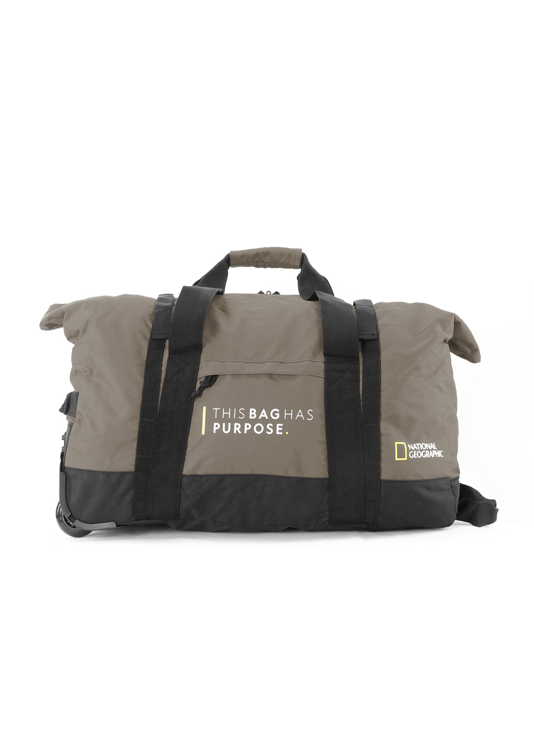 Nat Geo Rollentasche Pathway Trollytasche falbare Reisetasche Khaki Gr. S