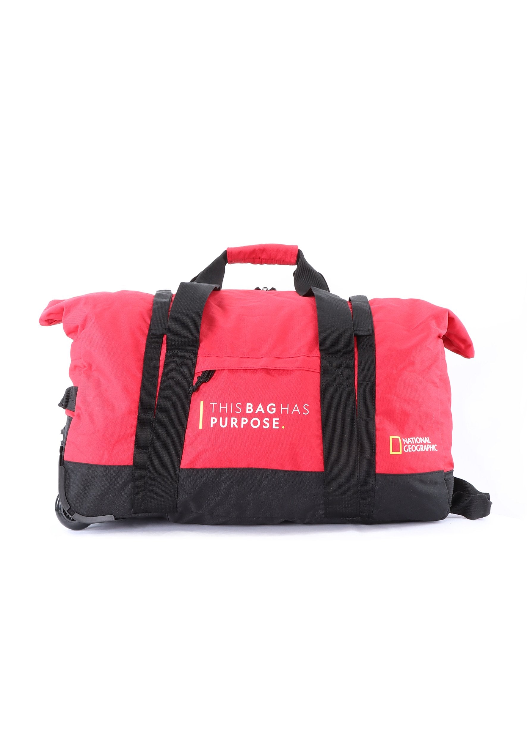 Nat Geo Rollentasche Pathway Trollytasche falbare Reisetasche Rot Gr. S