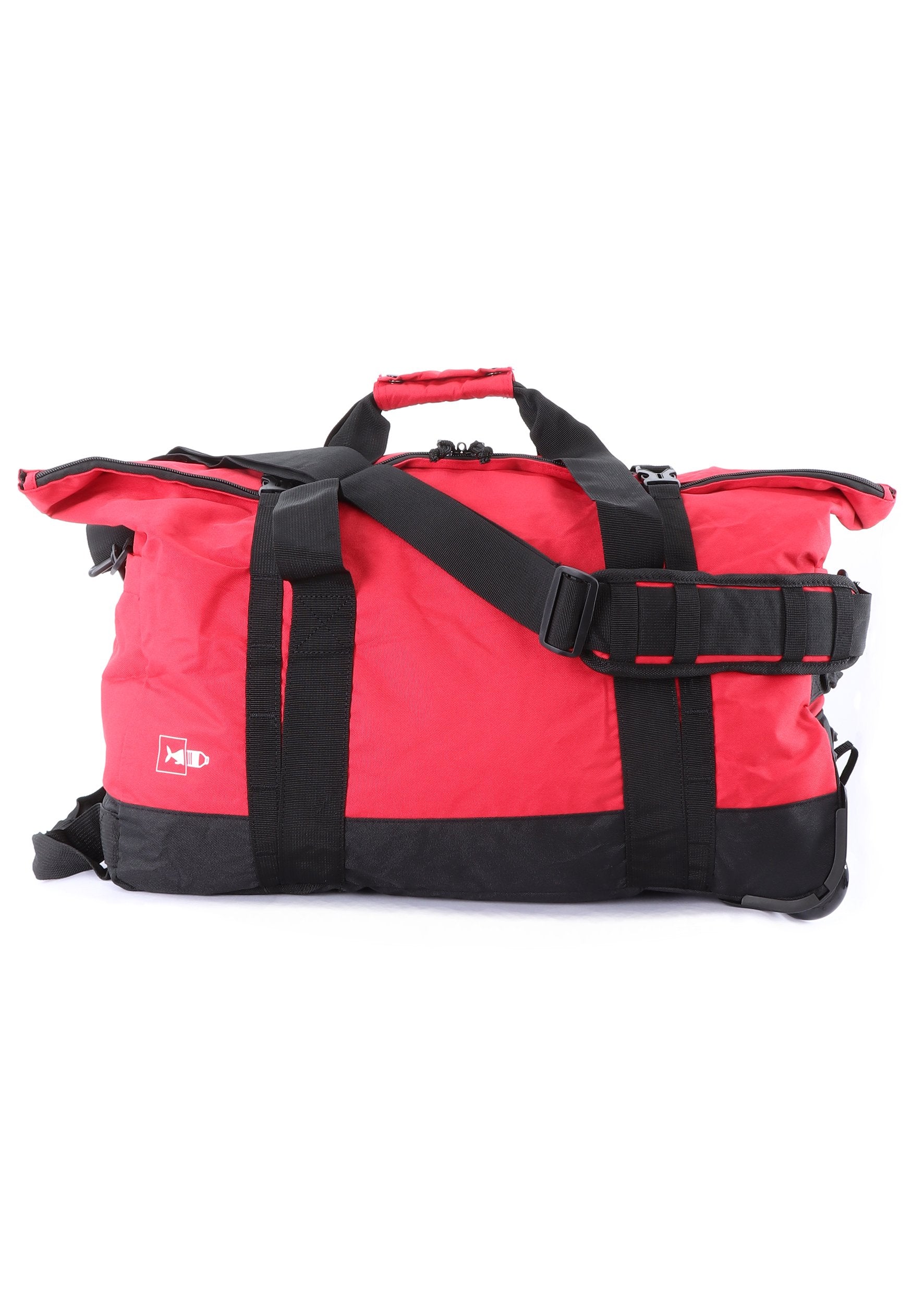National Geographic - Pathway Rollentasche / Trollytasche / Reisetasche mit Rollen - 48L - Rot
