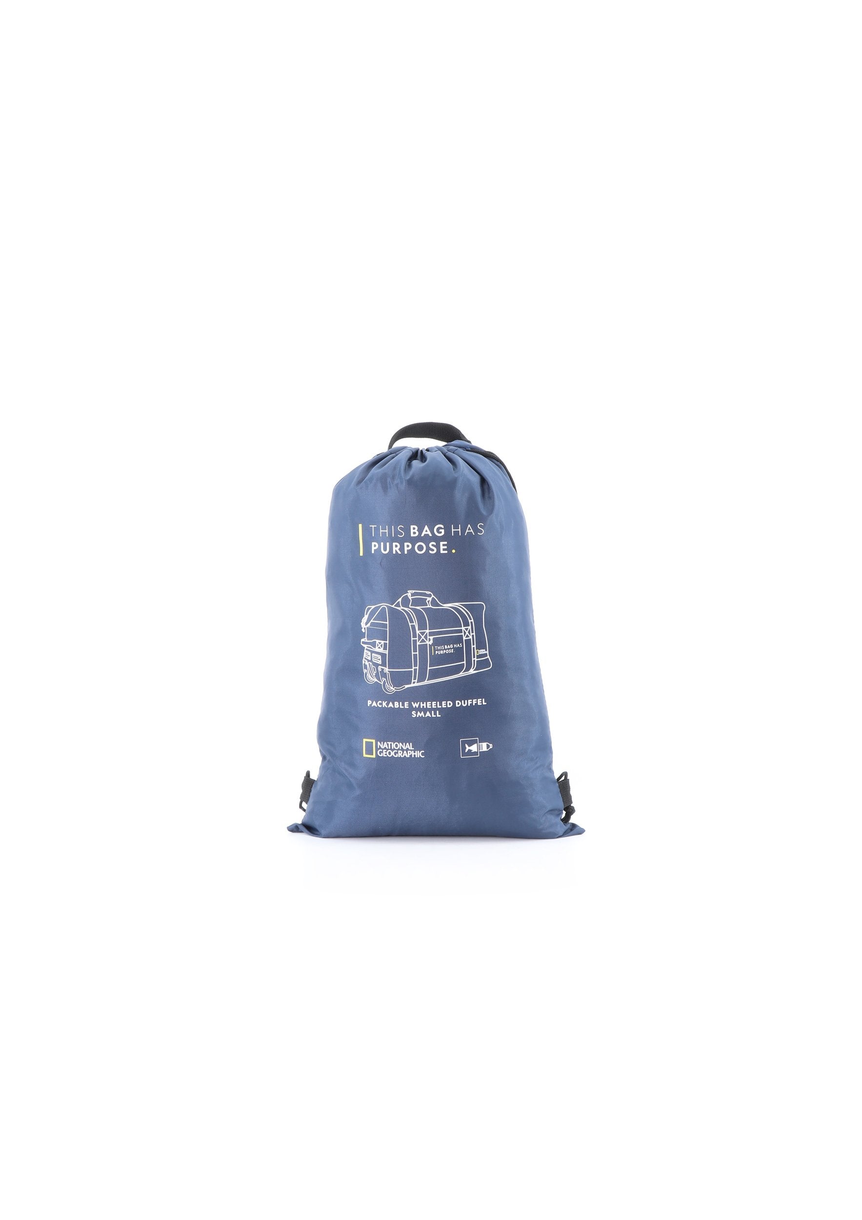 National Geographic - Pathway Rollentasche / Trollytasche / Reisetasche mit Rollen - 48L - Blau
