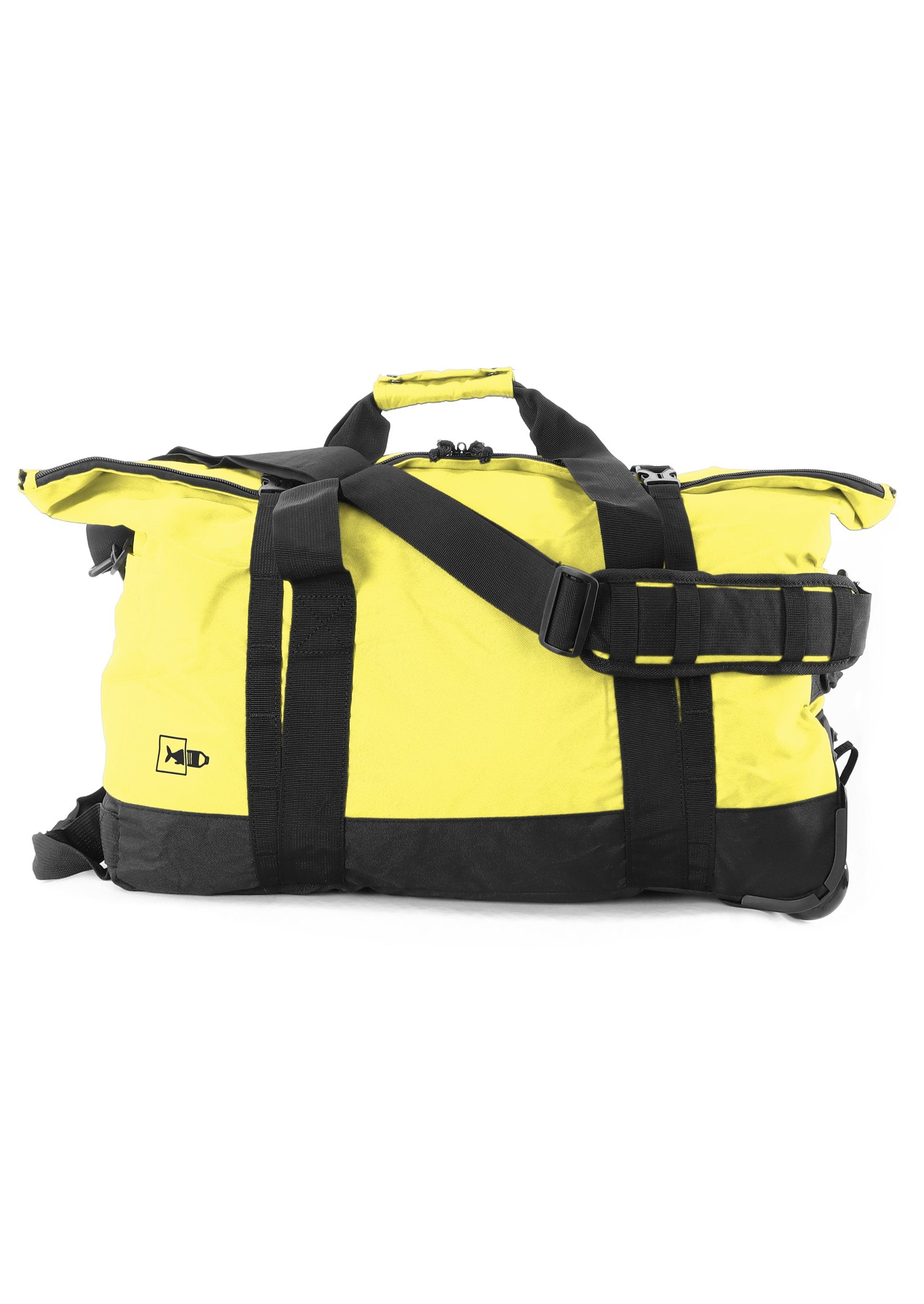 National Geographic - Pathway Rollentasche / Trollytasche / Reisetasche mit Rollen - 48L - Gelb