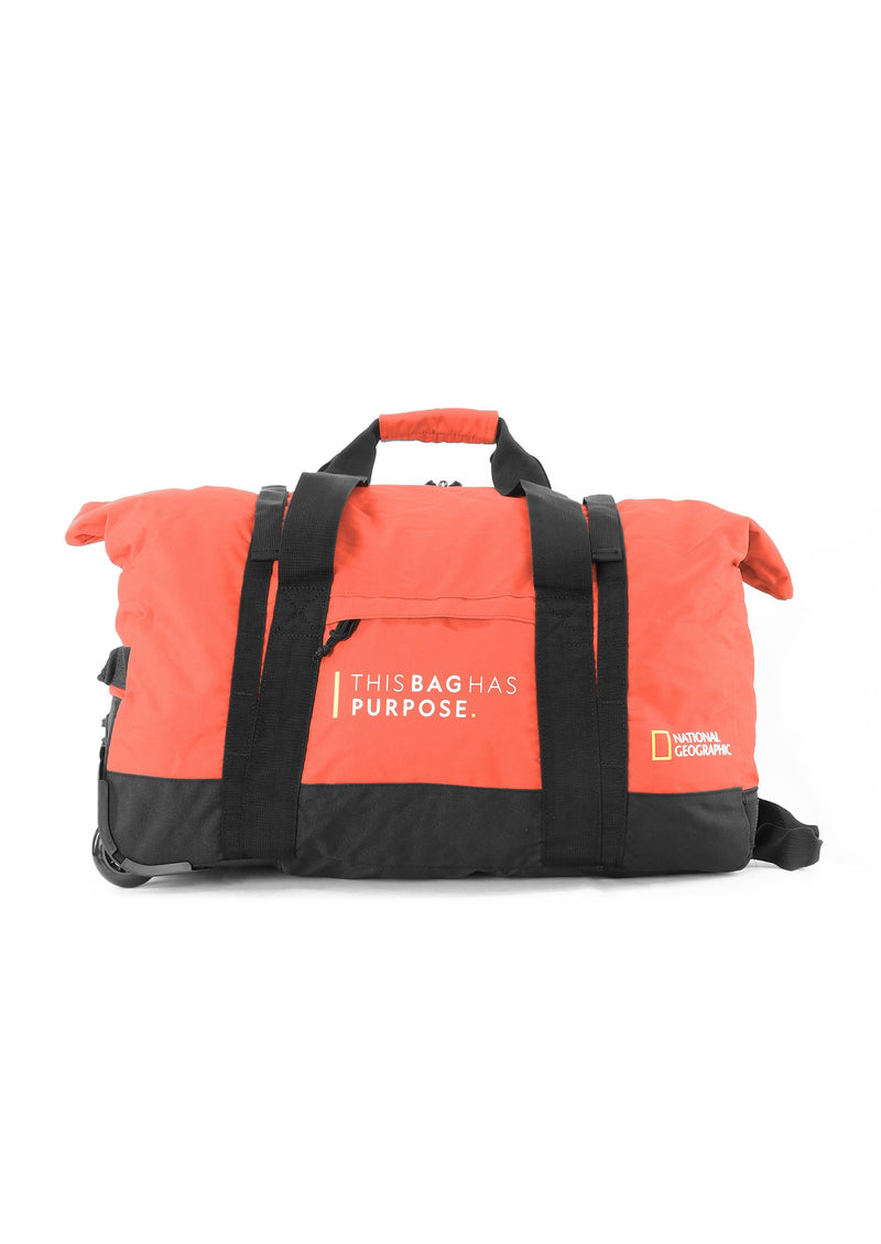 Nat Geo Rollentasche Pathway Trollytasche falbare Reisetasche Orange Gr. S