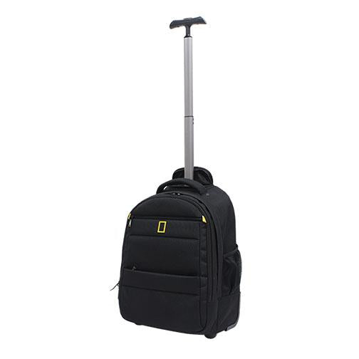 Black backpack trolley National Geographic