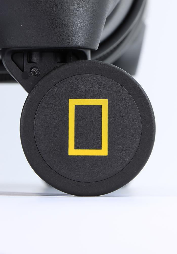 National Geographic - Lodge Handgepäck Hartschalenkoffer / Trolley / Reisekoffer - 55 cm - (Small) - Schwarz