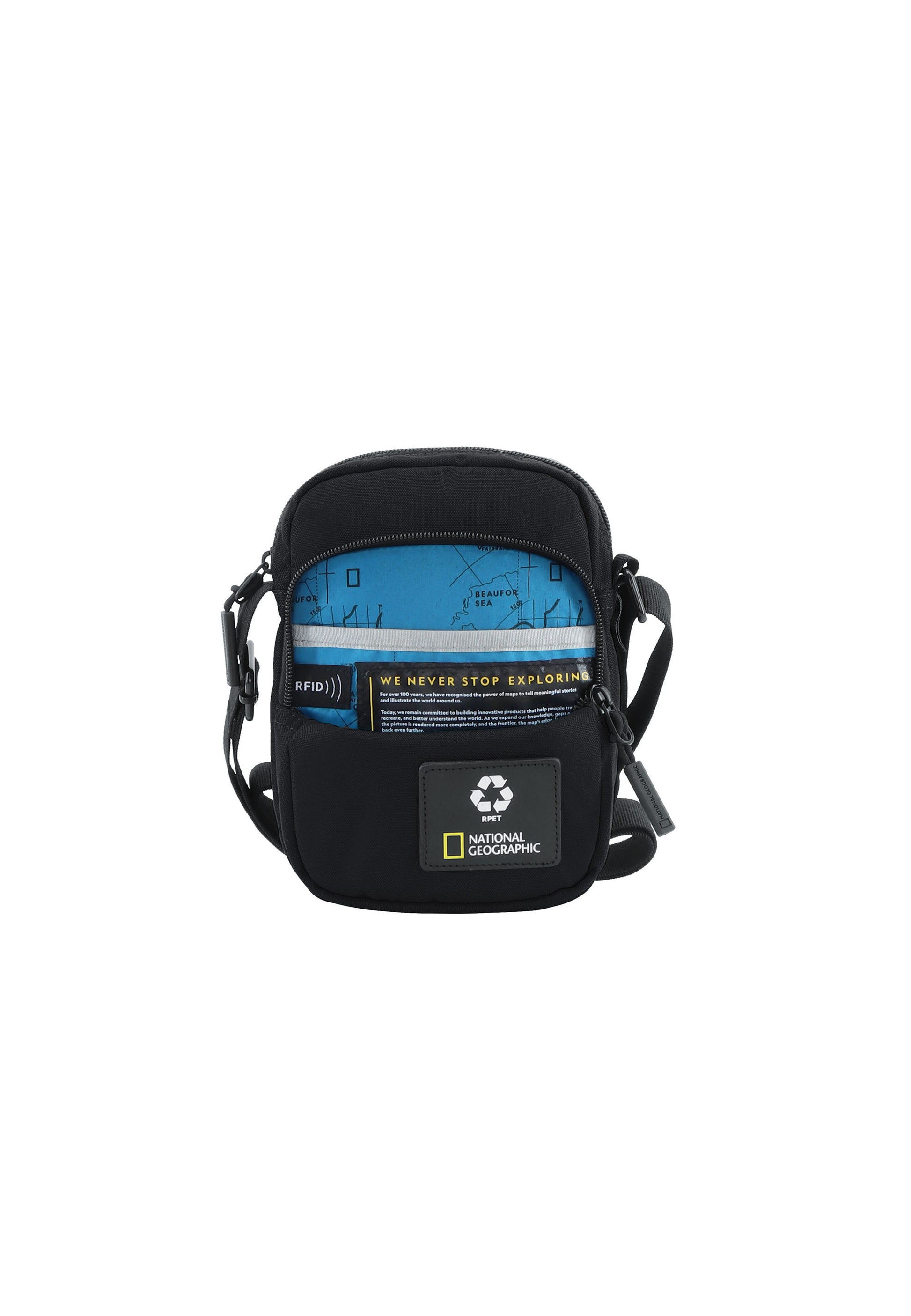 National Geographic - Ocean Schultertasche / Umhängetasche - 2,2L - Schwarz