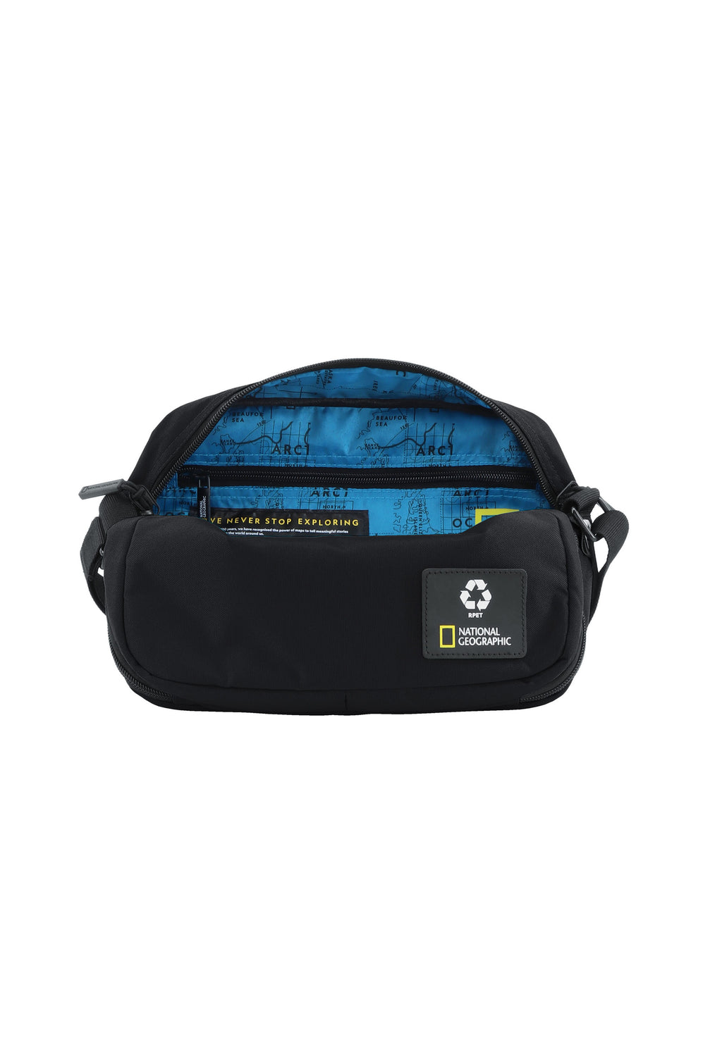 National Geographic - Ocean Schultertasche / Umhängetasche - 5,9L - Schwarz
